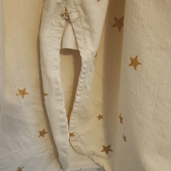 J. Crew Women's Beige Star Shirt Jacket - Picture 5 of 5